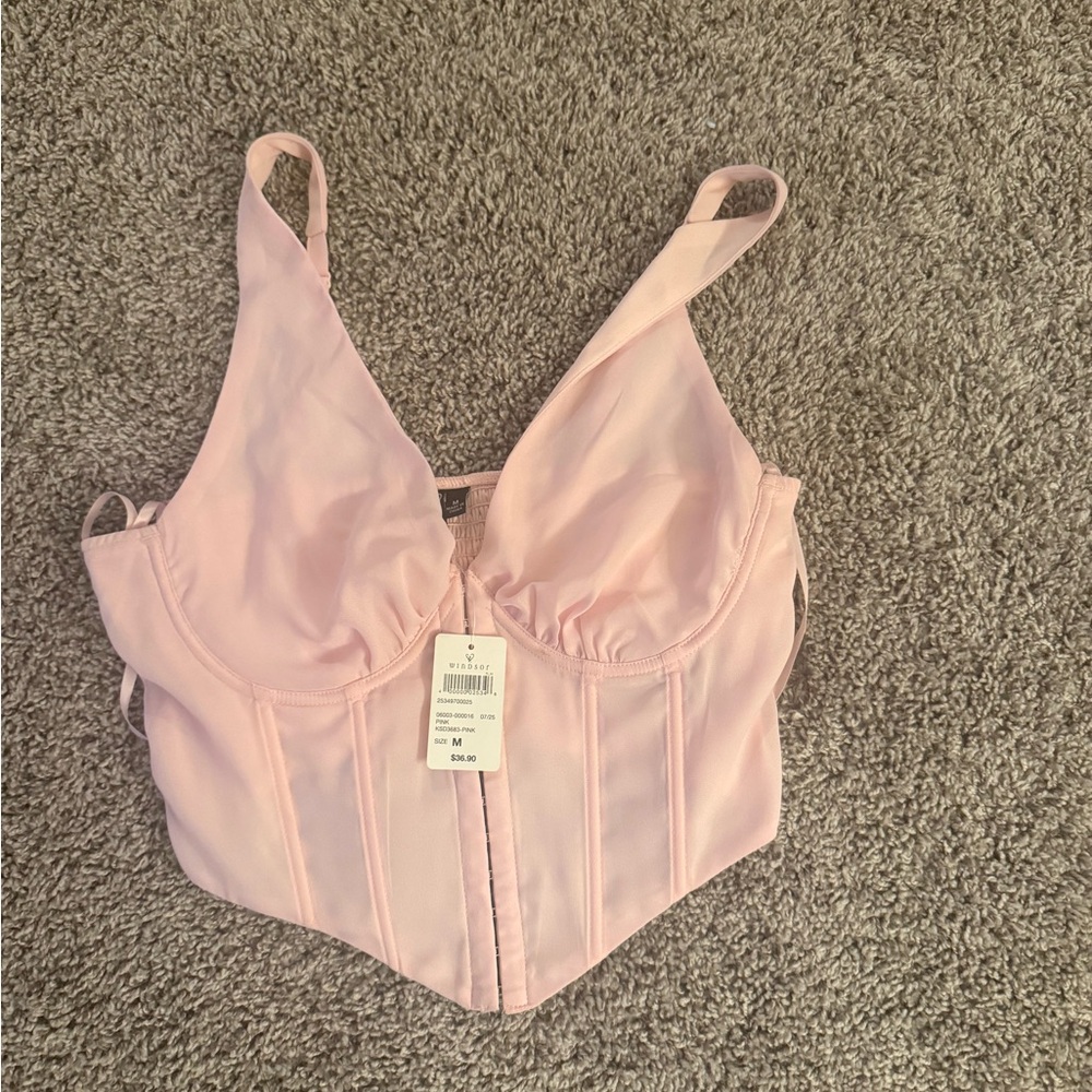 Windsor Pink Crop Top